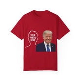 Donald Trump Store | Custom Unisex Garment-Dyed Red T-Shirt | Red / S - T-Shirt